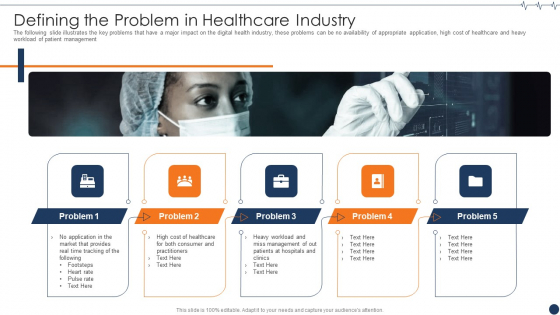 Health It Investor Financing Defining The Problem In Healthcare Industry Template PDF Health It Investor Financing Defining The Problem In Healthcare Industry Template PDF
