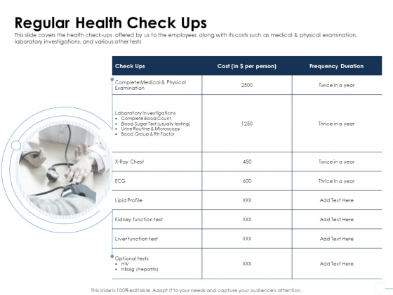Health Regular Health Check Ups Ppt Infographic Template Deck PDF Health Regular Health Check Ups Ppt Infographic Template Deck PDF