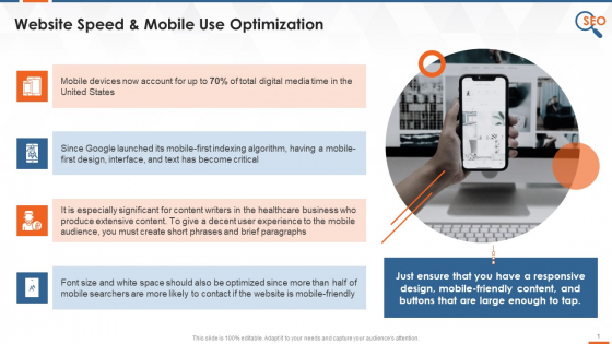Healthcare Company SEO Approach Improve Website Speed Training Ppt Healthcare Company SEO Approach Improve Website Speed Training Ppt