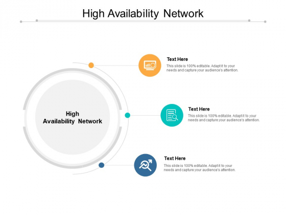 High Availability Network Ppt PowerPoint Presentation Inspiration Diagrams Cpb
