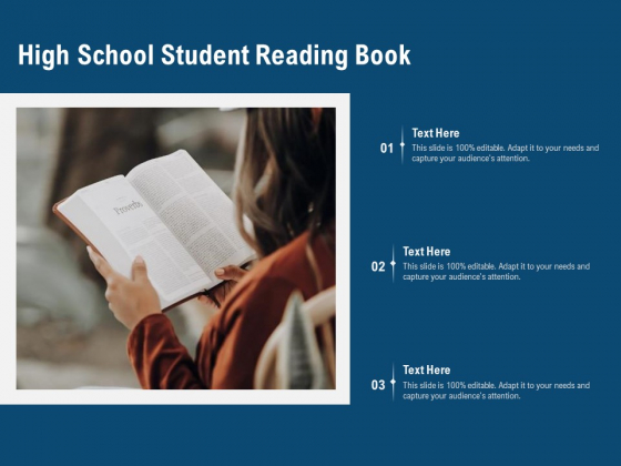 High School Student Reading Book Ppt PowerPoint Presentation Gallery Layout Ideas PDF High School Student Reading Book Ppt PowerPoint Presentation Gallery Layout Ideas PDF
