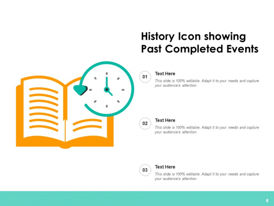 History Symbol Knowledge Past Projects Ppt PowerPoint Presentation Complete Deck idea visual