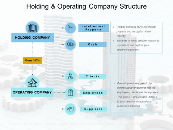 Holding And Operating Company Structure Ppt PowerPoint Presentation Layouts Slide Holding And Operating Company Structure Ppt PowerPoint Presentation Layouts Slide