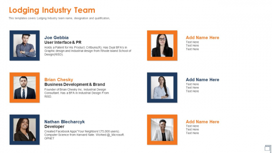 Hospitality Industry Lodging Industry Team Ppt Model Graphics Tutorials PDF Hospitality Industry Lodging Industry Team Ppt Model Graphics Tutorials PDF