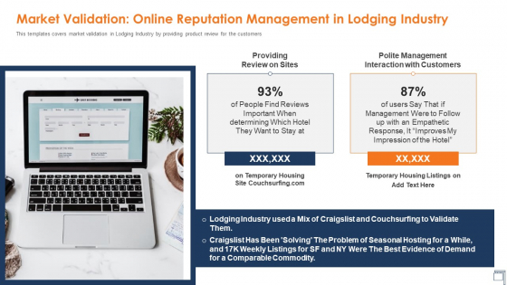 Hospitality Industry Market Validation Online Reputation Management In Lodging Industry Guidelines PDF Hospitality Industry Market Validation Online Reputation Management In Lodging Industry Guidelines PDF