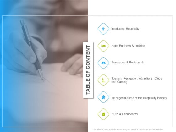 Hotel And Tourism Planning Table Of Content Mockup PDF Hotel And Tourism Planning Table Of Content Mockup PDF