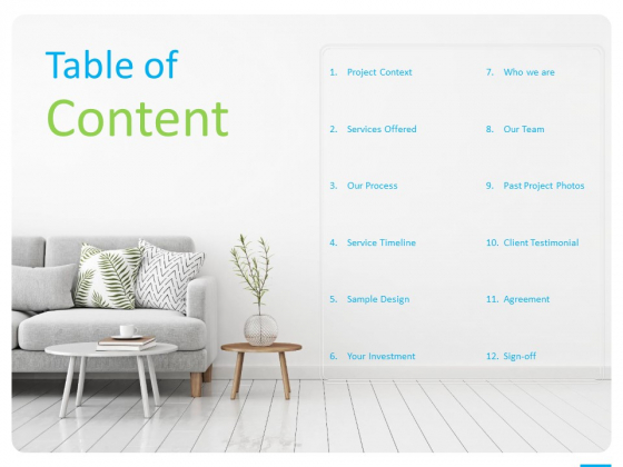 House Decoration Proposal Table Of Content Ppt Pictures Layouts PDF House Decoration Proposal Table Of Content Ppt Pictures Layouts PDF