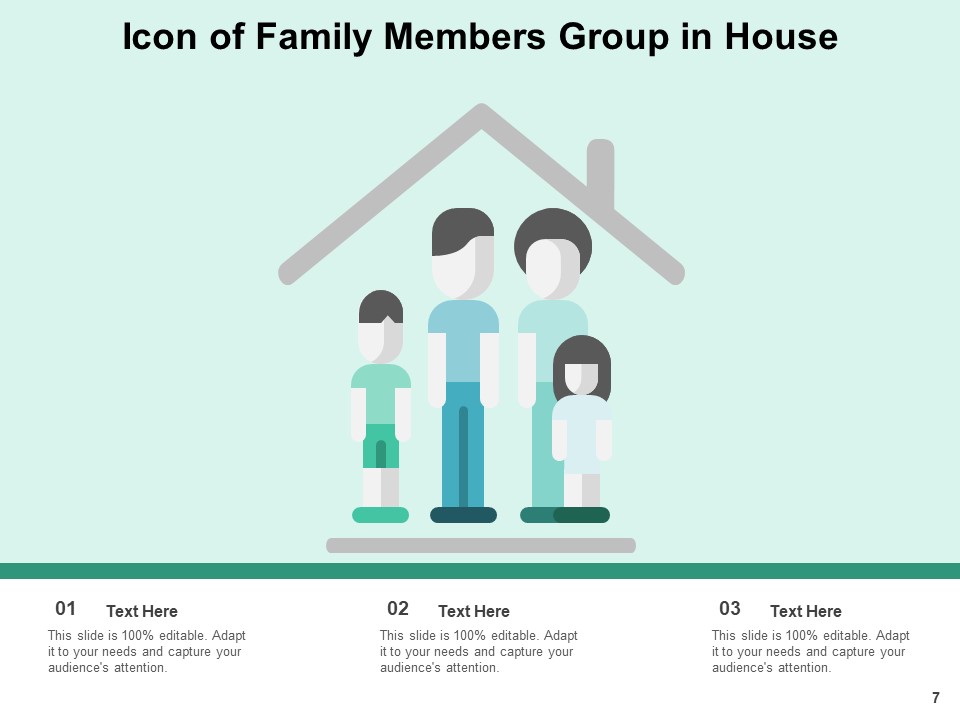 Household Symbol Family Member Affection Icon Ppt PowerPoint Presentation Complete Deck ideas adaptable