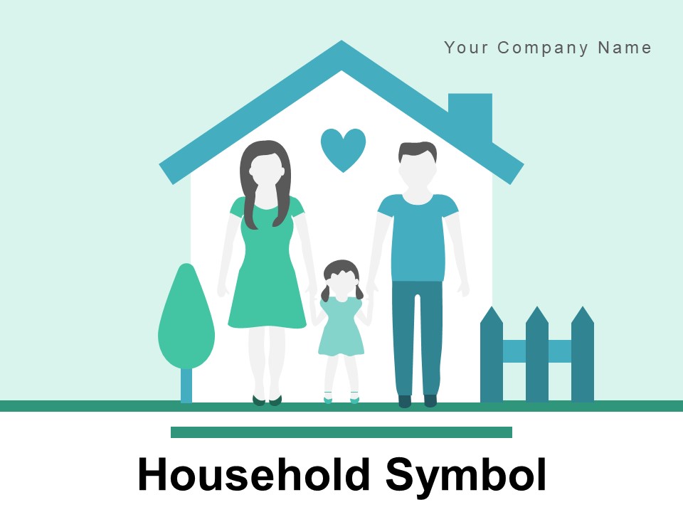 Household Symbol Family Member Ppt PowerPoint Presentation Complete Deck