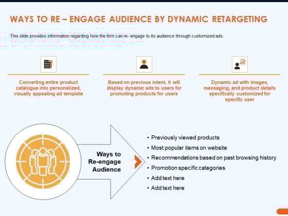 How Increase Sales Conversions Retargeting Strategies Ways To Re Engage Audience By Dynamic Retargeting Themes PDF How Increase Sales Conversions Retargeting Strategies Ways To Re Engage Audience By Dynamic Retargeting Themes PDF