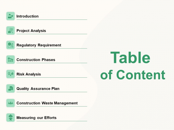 How To Effectively Manage A Construction Project Table Of Content Diagrams PDF How To Effectively Manage A Construction Project Table Of Content Diagrams PDF