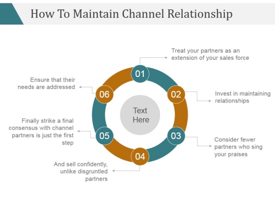 How To Maintain Channel Relationship Ppt PowerPoint Presentation Design Ideas