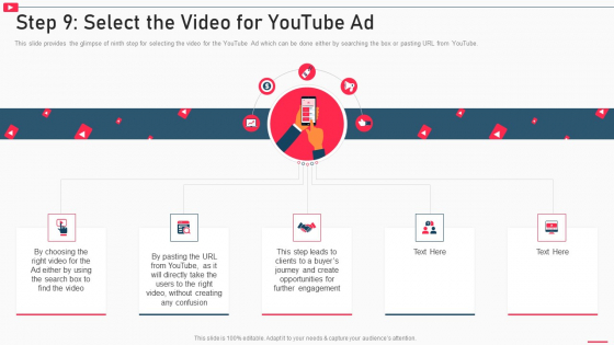How To Promote Business Using Youtube Marketing Step 9 Select The Video For Youtube Ad Download PDF