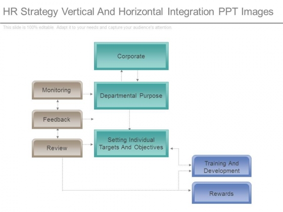 Hr Strategy Vertical And Horizontal Integration Ppt Images
