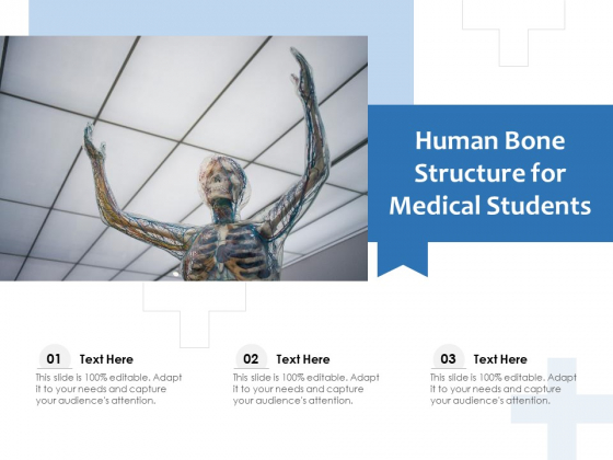 Human Bone Structure For Medical Students Ppt PowerPoint Presentation Styles Smartart PDF