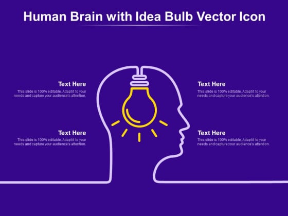 Human Brain With Idea Bulb Vector Icon Ppt PowerPoint Presentation Show Slide Portrait Human Brain With Idea Bulb Vector Icon Ppt PowerPoint Presentation Show Slide Portrait