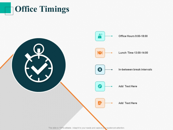 Human Capital Management Procedure Office Timings Ppt Icon Elements PDF Human Capital Management Procedure Office Timings Ppt Icon Elements PDF