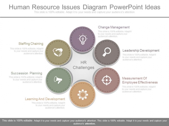 Human Resource Issues Diagram Powerpoint Ideas