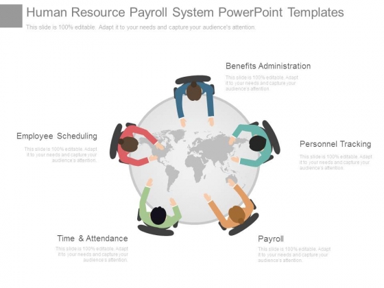 Human Resource Payroll System Powerpoint Templates