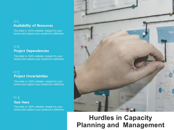 Hurdles In Capacity Planning And Management Ppt Powerpoint Presentation Ideas Information