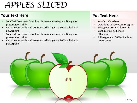 Half Red Apple PowerPoint Slides Graphics And Ppt Image Clipart Half Red Apple PowerPoint Slides Graphics And Ppt Image Clipart