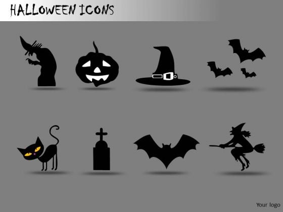 Halloween Graphics PowerPoint Clipart Slides