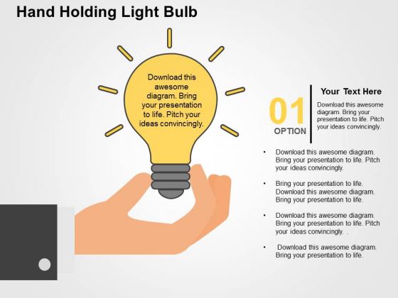 Hand Holding Light Bulb PowerPoint Templates Hand Holding Light Bulb PowerPoint Templates