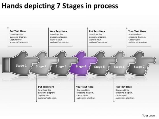 Hands Depicting 7 Stages Process Business Modeling PowerPoint Slides Hands Depicting 7 Stages Process Business Modeling PowerPoint Slides