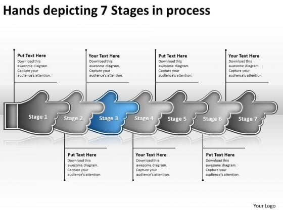 Hands Depicting 7 Stages Process Flow Chart Description PowerPoint Slides Hands Depicting 7 Stages Process Flow Chart Description PowerPoint Slides