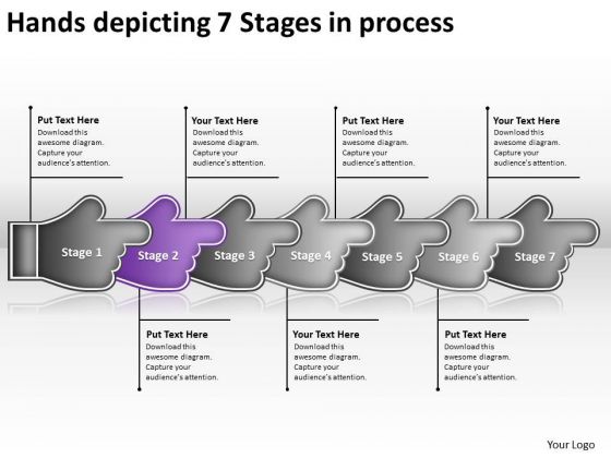 Hands Depicting 7 Stages Process Freeware Flowchart PowerPoint Templates Hands Depicting 7 Stages Process Freeware Flowchart PowerPoint Templates