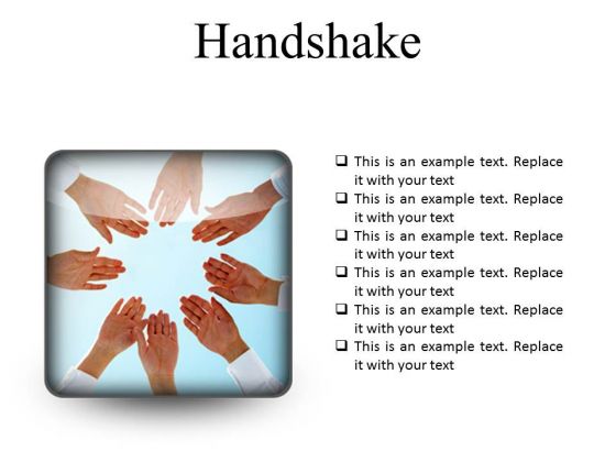 Handshake People PowerPoint Presentation Slides S
