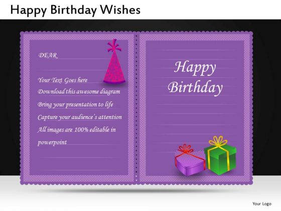 Happy Birthday Invitation PowerPoint Slides And Editable Ppt Templates -  PowerPoint Templates