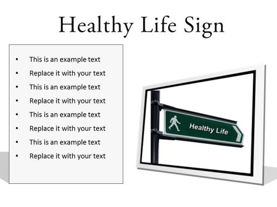 Healthy Lifestyle PowerPoint Presentation Slides F Healthy Lifestyle PowerPoint Presentation Slides F