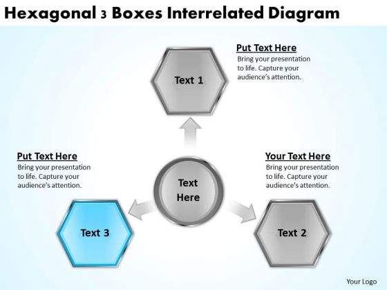 Hexagonal 3 Boxes Interrelated Diagram Business Planning Guide PowerPoint Slides Hexagonal 3 Boxes Interrelated Diagram Business Planning Guide PowerPoint Slides
