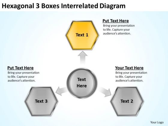 Hexagonal 3 Boxes Interrelated Diagram How Do Business Plan PowerPoint Templates Hexagonal 3 Boxes Interrelated Diagram How Do Business Plan PowerPoint Templates