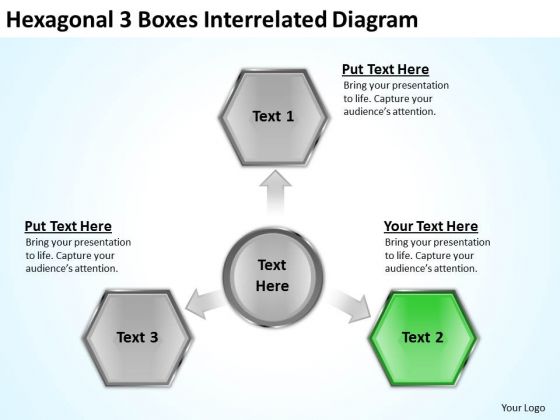 Hexagonal 3 Boxes Interrelated Diagram Ppt Business Plans Free Templates PowerPoint Slides Hexagonal 3 Boxes Interrelated Diagram Ppt Business Plans Free Templates PowerPoint Slides