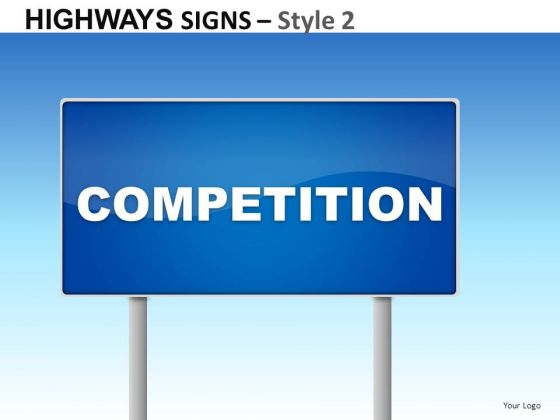 Highways Signs 2 PowerPoint Slides And Ppt Diagram Templates Highways Signs 2 PowerPoint Slides And Ppt Diagram Templates