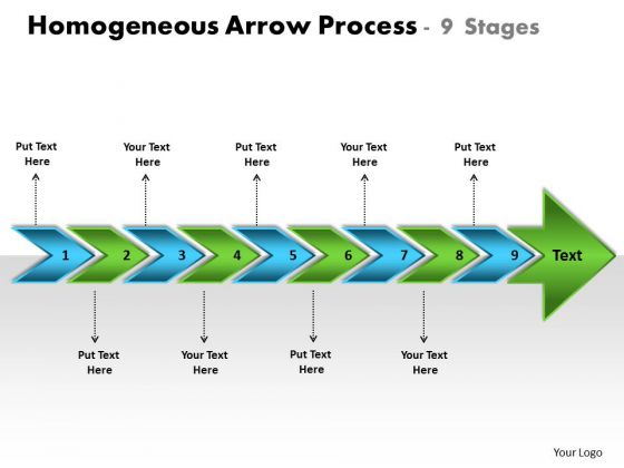 Homogeneous Arrow Process 9 Stages Change Order Flow Chart PowerPoint Templates Homogeneous Arrow Process 9 Stages Change Order Flow Chart PowerPoint Templates