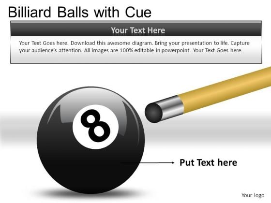 Horizontal Billiard Balls With Cue PowerPoint Slides And Ppt Diagram Templates Horizontal Billiard Balls With Cue PowerPoint Slides And Ppt Diagram Templates