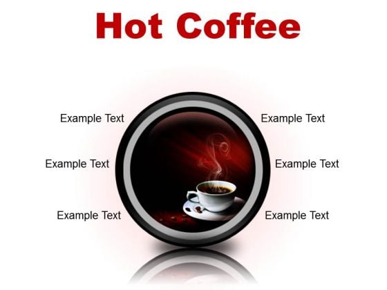 Hot Coffee Food PowerPoint Presentation Slides Cc