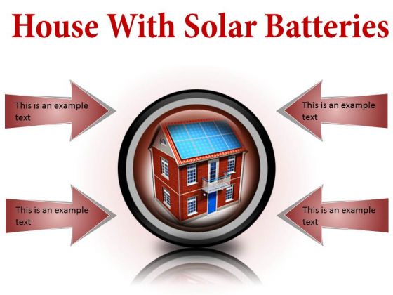 House With Solar Batteries Technology PowerPoint Presentation Slides Cc House With Solar Batteries Technology PowerPoint Presentation Slides Cc