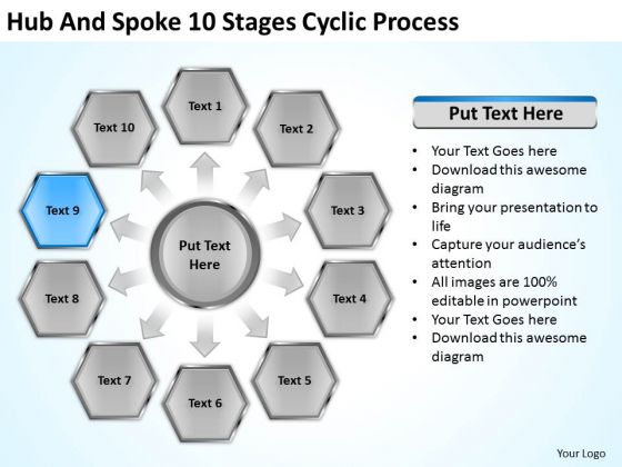 Hub And Spoke 10 Stages Cyclic Process Business Plan Forms PowerPoint Templates Hub And Spoke 10 Stages Cyclic Process Business Plan Forms PowerPoint Templates