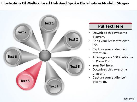 Hub And Spoke Distribution Model 7 Stages Examples Of Small Business Plans PowerPoint Slides