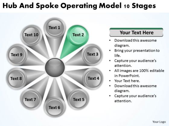 Hub And Spoke Operating Model 10 Stages How To Right Business Plan PowerPoint Templates Hub And Spoke Operating Model 10 Stages How To Right Business Plan PowerPoint Templates