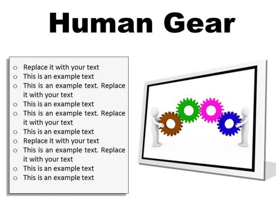 Human Gear Industrial PowerPoint Presentation Slides F Human Gear Industrial PowerPoint Presentation Slides F