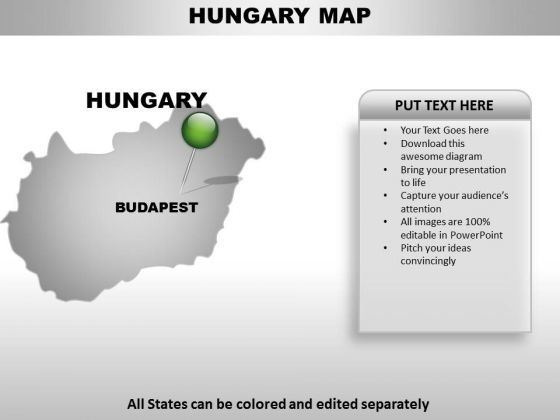 Hungary Country PowerPoint Maps Hungary Country PowerPoint Maps