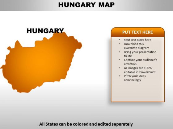Hungary PowerPoint Maps Hungary PowerPoint Maps