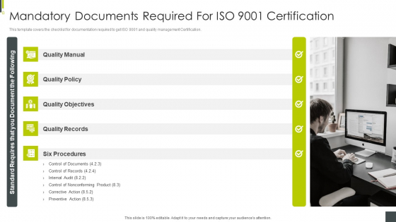 ISO 9001 Certification Procedure Mandatory Documents Required For ISO 9001 Certification Sample PDF ISO 9001 Certification Procedure Mandatory Documents Required For ISO 9001 Certification Sample PDF