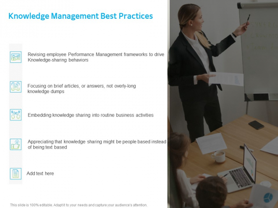 ITIL Knowledge Governance Knowledge Management Best Practices Ppt PowerPoint Presentation File Gallery PDF