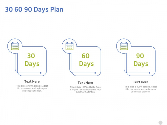 ITIL Knowledge Management 30 60 90 Days Plan Ppt Styles Examples PDF